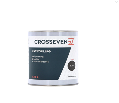 CROSSEVEN ANTIFOULING SAMOPOLIRAJUĆI CRNI 0,75L