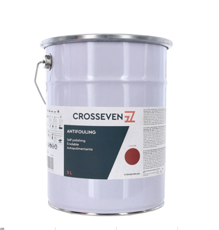 CROSSEVEN ANTIFOULING SAMOPOLIRAJUĆI CRVENI 5L