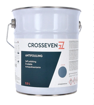 CROSSEVEN ANTIFOULING SAMOPOLIRAJUĆI SIVI 2,5L