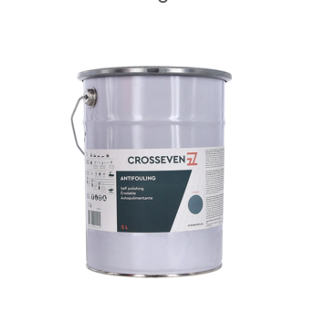 CROSSEVEN ANTIFOULING SAMOPOLIRAJUĆI SIVI 5L