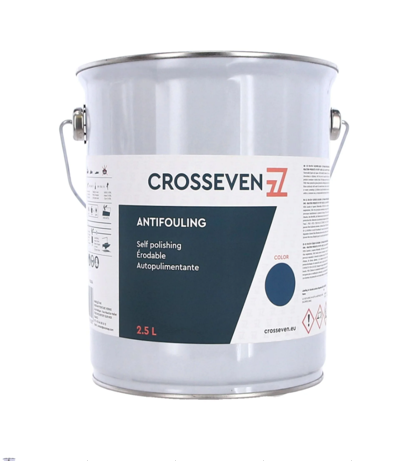 CROSSEVEN ANTIFOULING SAMOPOLIRAJUĆI TAMNO PLAVI 2,5L