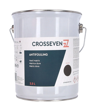 CROSSEVEN ANTIFOULING TVRDI CRNI 2,5L