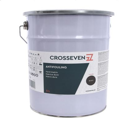 CROSSEVEN ANTIFOULING TVRDI CRNI 5L