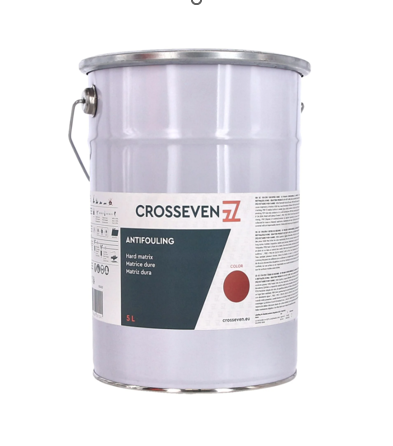 CROSSEVEN ANTIFOULING TVRDI CRVENI 5L