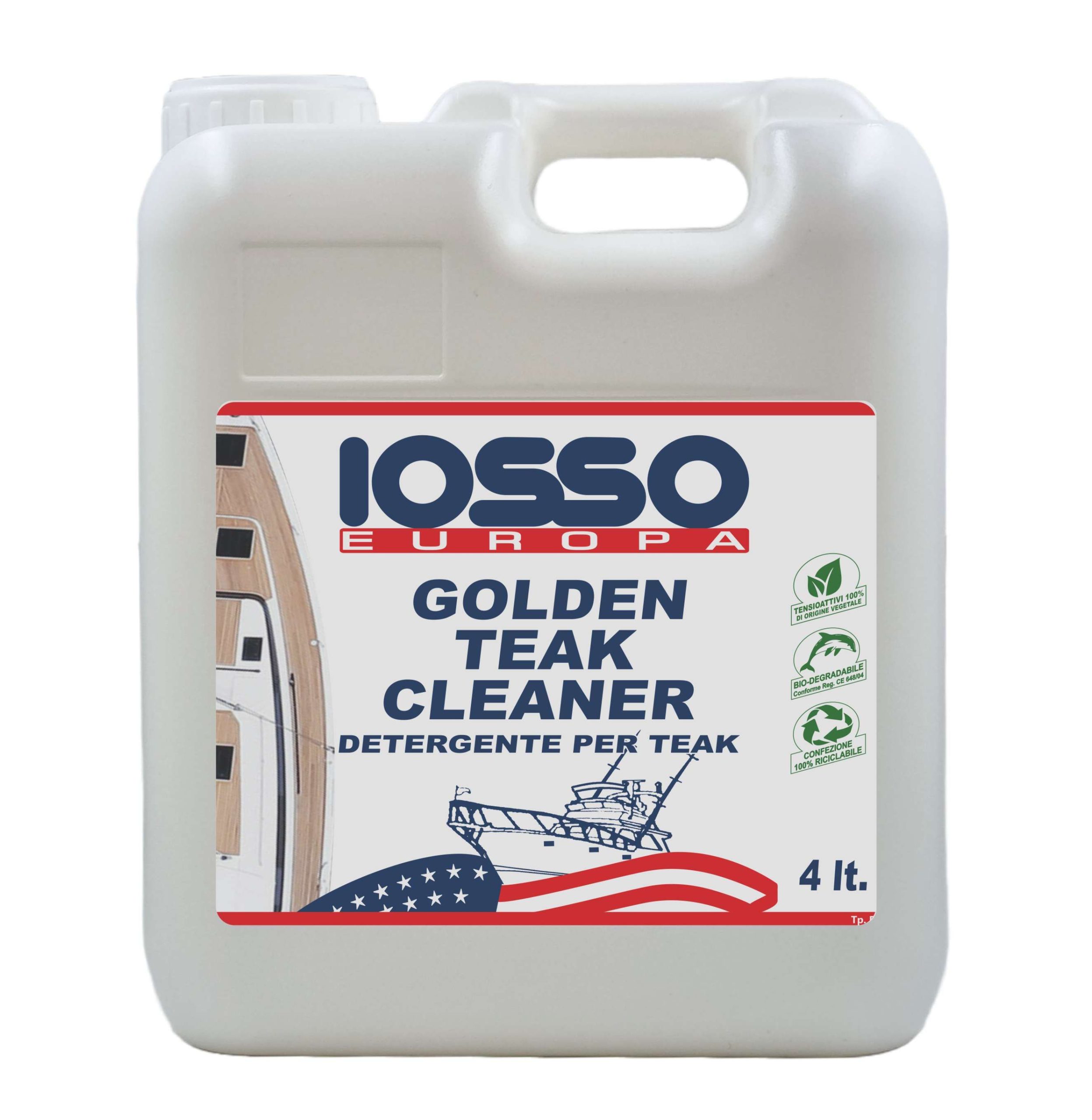 IOSSO EUROPA GOLDEN TEAK CLEANER 4L