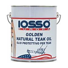 IOSSO EUROPA GOLDEN NATURAL TEAK OIL 4L