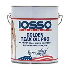 IOSSO EUROPA GOLDEN TEAK OIL PRO 4L